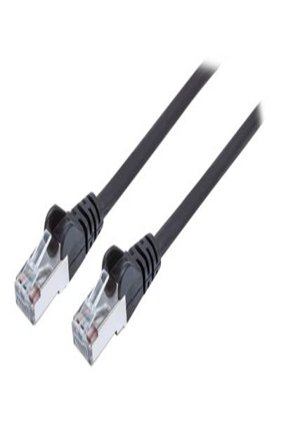 Intellinet nätverkspatchkabel Cat6A 30m svart - 318846
