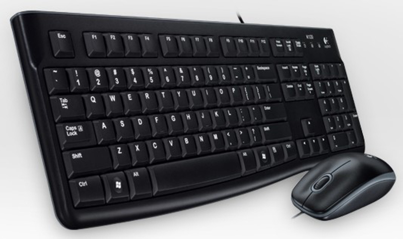 Logitech Desktop MK120 - Keyboard and Mouse set - 920-002559