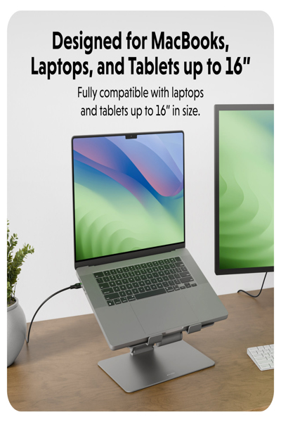 Targus Hyper HyperSpace Flex Laptop Stand - Grey - HS1150GYGL