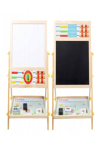 Tableau noir double face pour enfants Extralink