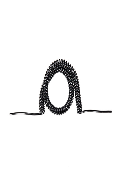 Bachmann Spiral Cable H05VV-F 3G1.5 black cut