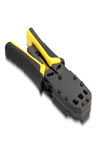 Delock Crimp tool - universal, with wire stripper - 90523