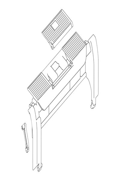 Pièce détachée Brother PROCESS COVER ASSY AL
