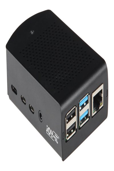 Raspberry Pi JOY-iT aluminium case black - RB-ALUCASEP4+06