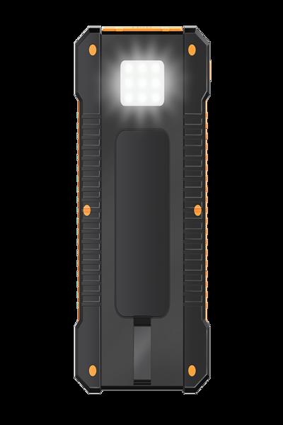 LogiLink Solar Power Bank 8000mAh 2xUSB-A ficklampa - PA0304