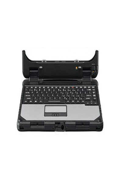 Panasonic CF-VEK331N4P - QWERTY - US English - Panasonic - Toughbook 33 - Black - Silver - Docking