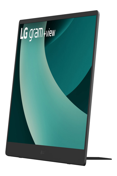 LG gram+view 17" 16 10 IPS WQXGA Monitor USB-C 350cd/m? 17MT70 - Flat Screen - 43.2 cm