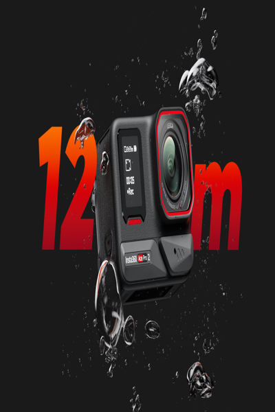 Insta360 Ace Pro 2 Actioncam Standard Bundle - Camcorder - 12 MP - CINSBBGA