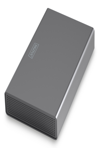 DIGITUS Hard Drive Enclosure USB3.0 3.5" SATA Aluminum - DA-71106-1