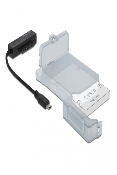 Delock USB Typ-C till SATA-omvandlare med 2,5" skyddshölje - 64084