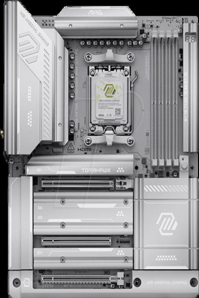 MSI MAG X870E TOMAHAWK MAX WIFI MOTHERBOARD PROJECT ZERO - 7E84-002R