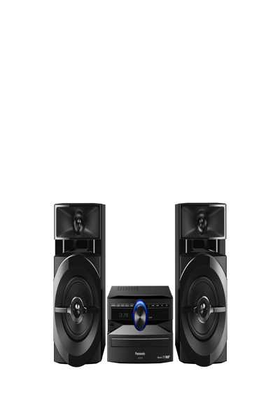 Panasonic SC-UX102, Black, 300 W, 2-way, 13 cm, 5 cm, DAB+, FM - SC-UX102E-K
