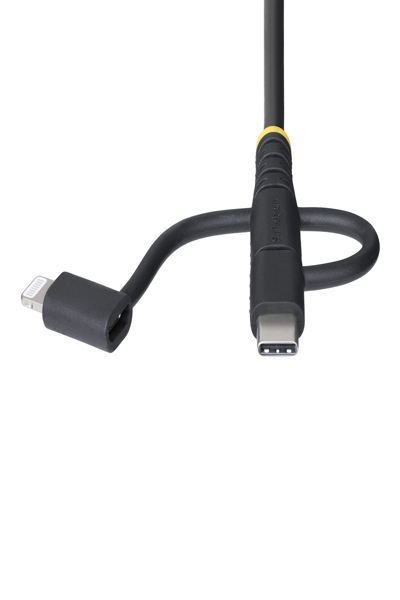 StarTech.com 3.3ft USB Multi Charging Cable - RLTCUB1MBK