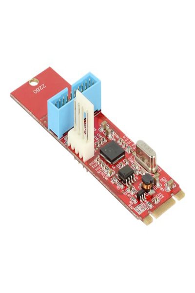 Delock Converter M.2 Key B+M male > 1 x USB 3.0 Pin Header - 62842