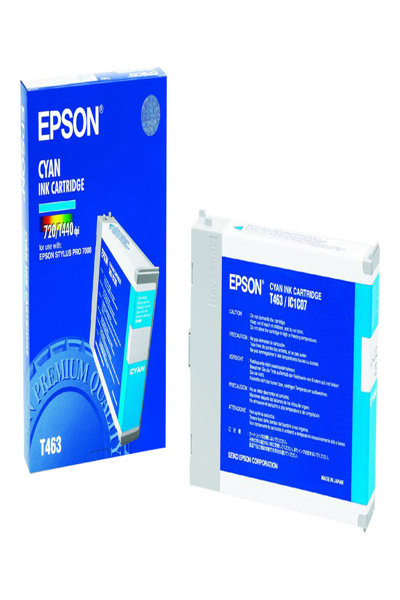 Cartouche d'encre Epson Singlepack Cyan T463011 - Originale - Cyan - Epson Stylus RX420 - 1 pièce(s) - Japon - 30 mm