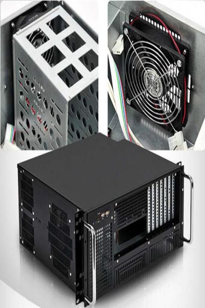 Techly I-CASE MP-P4HX-BLK6 black rack server - 307377