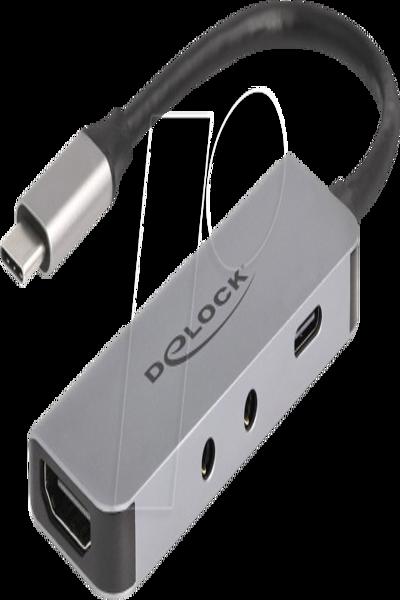 Delock dockningsstation - USB-C / Thunderbolt 3 / Thunderbolt 4 - 61064