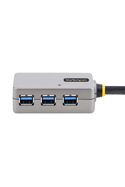 StarTech.com USB Extender Hub, 10m USB 3.0 Extension Cable with 4-Port USB Hub, Active/Bus Powered USB Repeater Cable, Optional 20W Power Supply Included - U01043-USB-EXTENDER