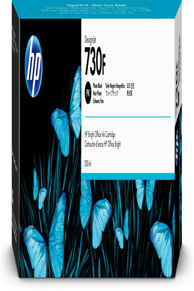HP 730F 300-ml Photo Black DesignJet Ink Cartridge: High (XL) Yield