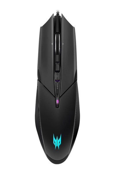 Acer Predator Cestus 335 Gaming Mouse - Ambidextrous - Optical - USB Type-A - 19000 DPI - Black
