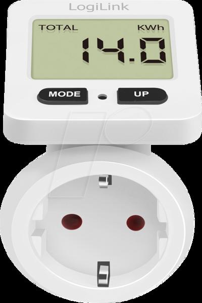 LogiLink EM0004 Energy Cost Meter Rotatable Display - EM0004