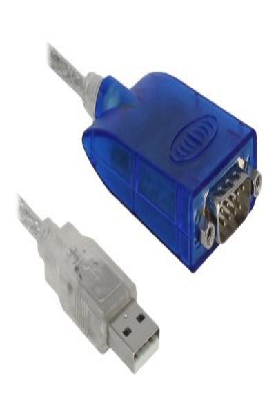 Delock Adapter USB Type-A to Serial RS-422/485 DB9 with surge protection 600 W and extended temperature range - 64055