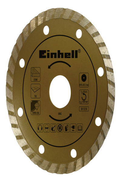Einhell 4502016 - Disque diamanté Turbo Rim - 11 cm