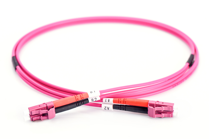 DIGITUS OM4 LC till LC Fiberkabel 3m - DK-2533-03-4