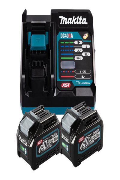 Makita XGT DC40RA - Chargeur de batterie + batterie 2 x