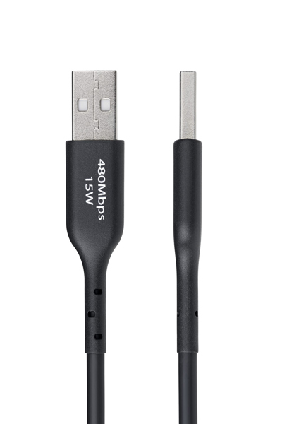 StarTech.com 4m USB-A till USB-C laddningskabel - USB2AC4MBKE