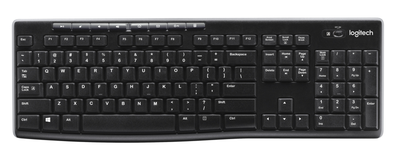 Logitech trådløst tastatur K270 - 920-003052