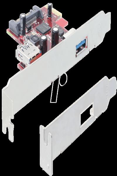 Delock PCI Express-kort - USB-adapter - 89273
