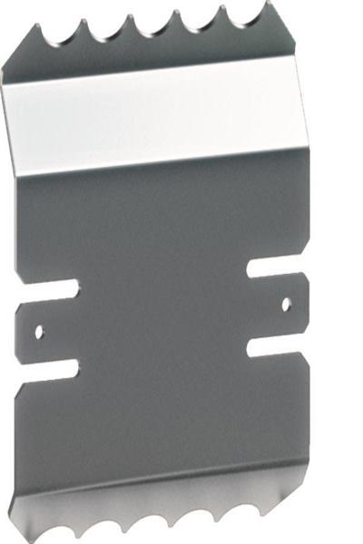 Hager FWKPZ003: 2x Earthing Part for FWKP (Fire-Resistant Wiring Kit) Channel, 60mm (Millimeter) Height.