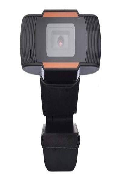 Origin Storage USB Webcam Full HD 1080p - 3 MP - 1920 x 1080 pixels - Full HD - 25 fps - USB 3.2 Gen 1 (3.1 Gen 1) - Black - Orange - OS-USB-LSWEBCAM