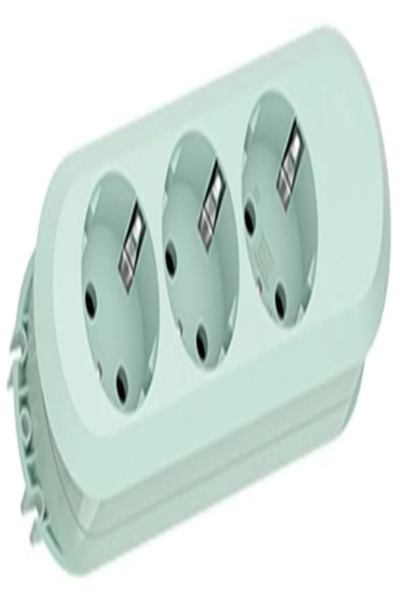 Bachmann 387.2702, 1.5 m, Indoor, CEE, 1.5 mm², Plastic, Green, Mint colour - 3872702