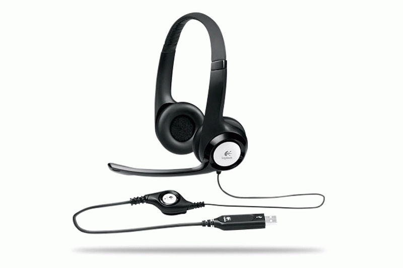 LOGITECH ClearChat Comfort USB - Headphones - 981-000015