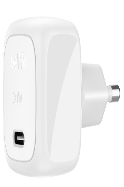 Belkin 30W USB PD Wall Charger with PPS WHT - WCA008KQWH