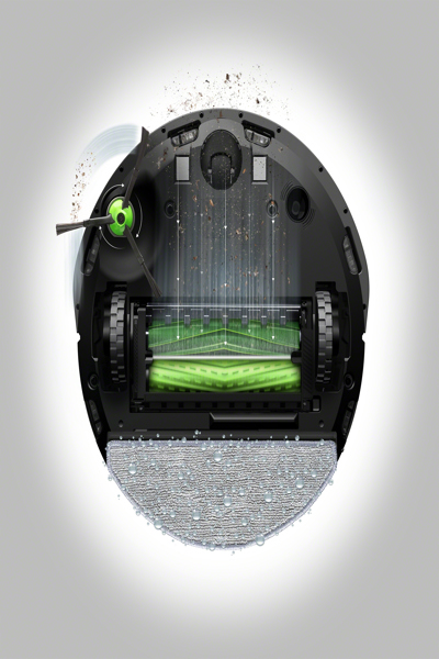 iRobot Combo i8+ Bagless Robot Vacuum - I857840