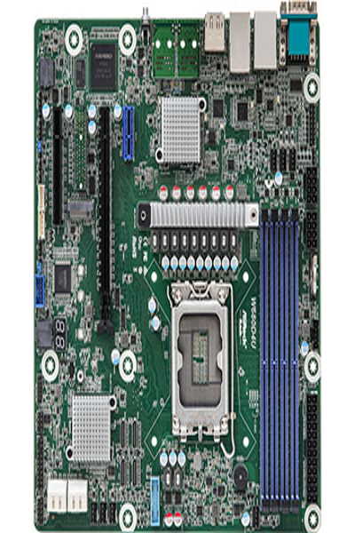 ASRock W680D4U Intel LGA 1700 DDR5-moderkort - W680D4U