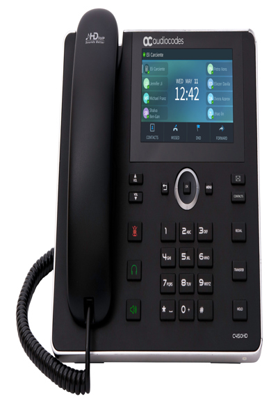 Buy AudioCodes C450HD IP-Phone PoE GbE black, IP Phone