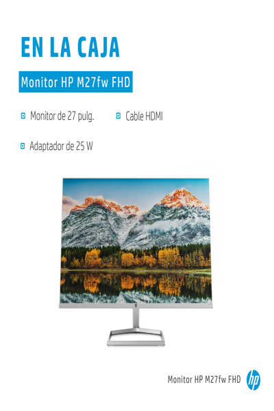 HP 27 L M27fw 27" bildskärm - 2H1A4AA#ABB