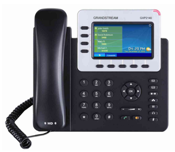Grandstream GXP2140 Enterprise VoIP Phone - GXP2140