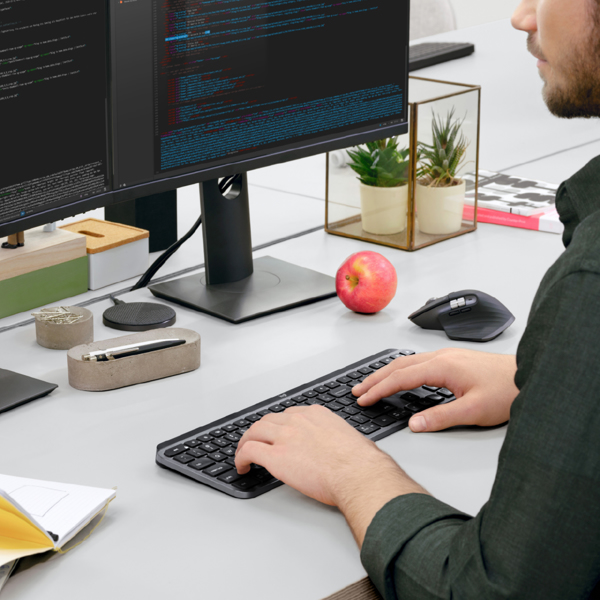 Logitech MX Keys - Tangentbord - backlit - 920-010246