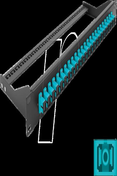 Delock Patch panel - rack mountable - 43383