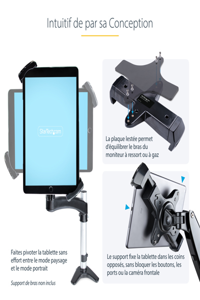 StarTech.com VESA Mount Adapter for Tablets 7.9-12.5 inch - TABLET-VESA-ADAPTER