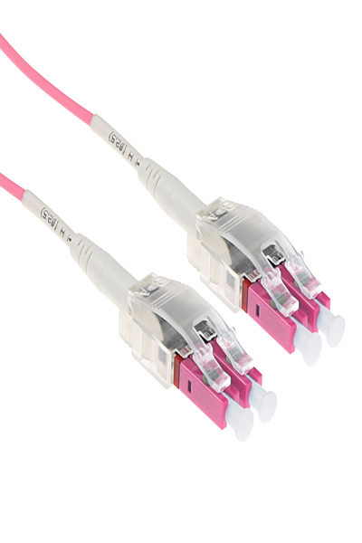 ACT 3 meter Multimode 50/125 OM4 Polarity Twist fiber cable with LC connectors - 3 m - OM4 - 2x LC - 2x LC