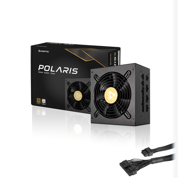 Chieftec Polaris - 650 W - 100 - 240 V - 50/60 Hz - 10 A - Active - 120 W - PPS-650FC