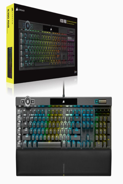 Corsair K100 RGB trådbundet mekaniskt tangentbord - CH-912A01A-NA