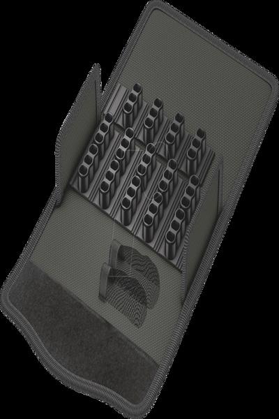 Wera 05136458001 - Boîte textile en cuir 140 x 83 45 mm