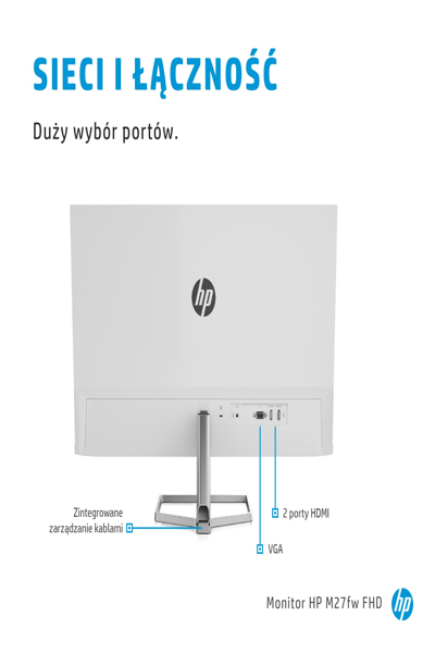 HP 27 L M27fw 27" bildskärm - 2H1A4AA#ABB